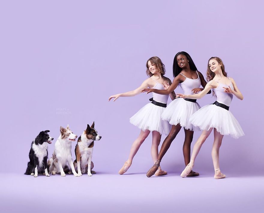 Dancers & Dogs Playfully Share The Spotlight In A New Photography Book