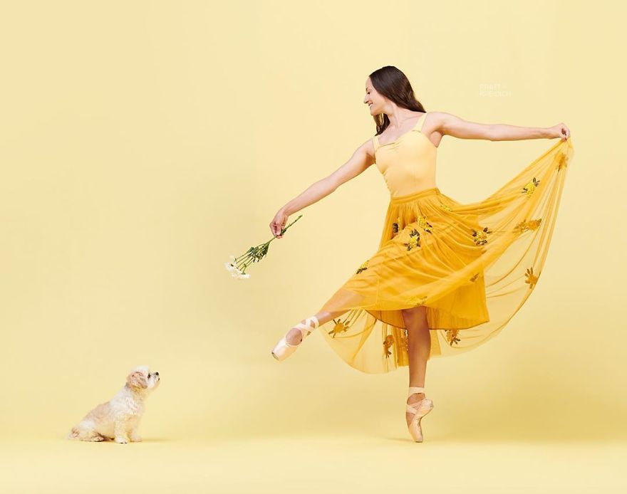 Dancers & Dogs Playfully Share The Spotlight In A New Photography Book