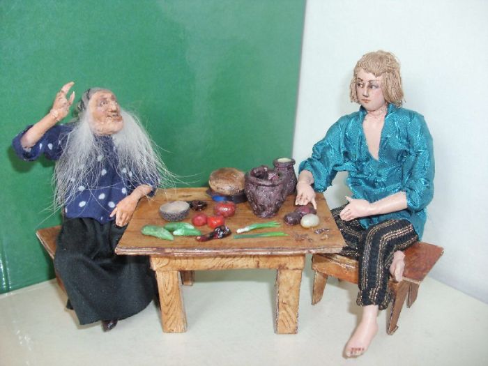 Doll Master From Novosibirsk Creates Realistic Works About Old People Live