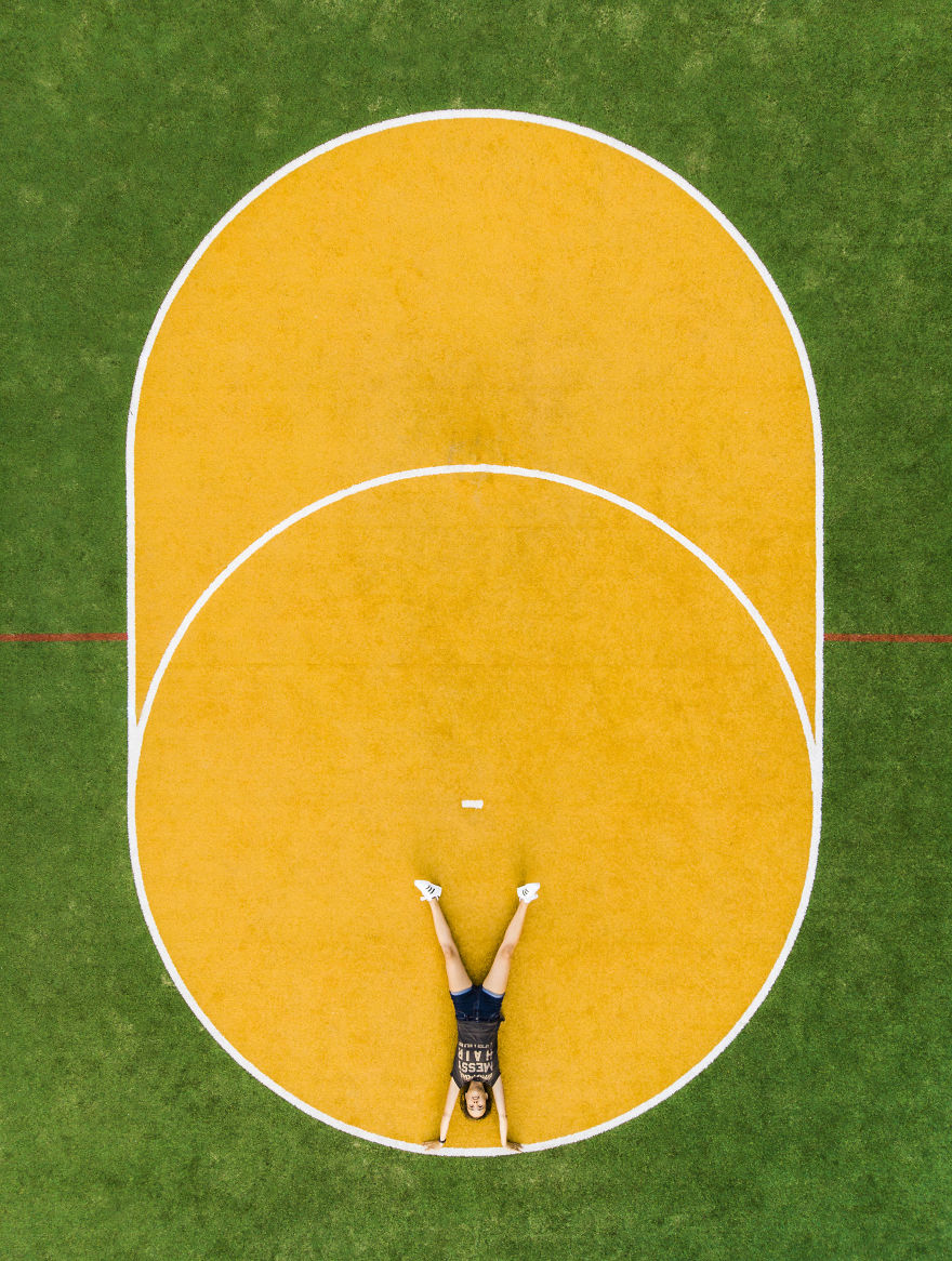 Korfball Field Selfie