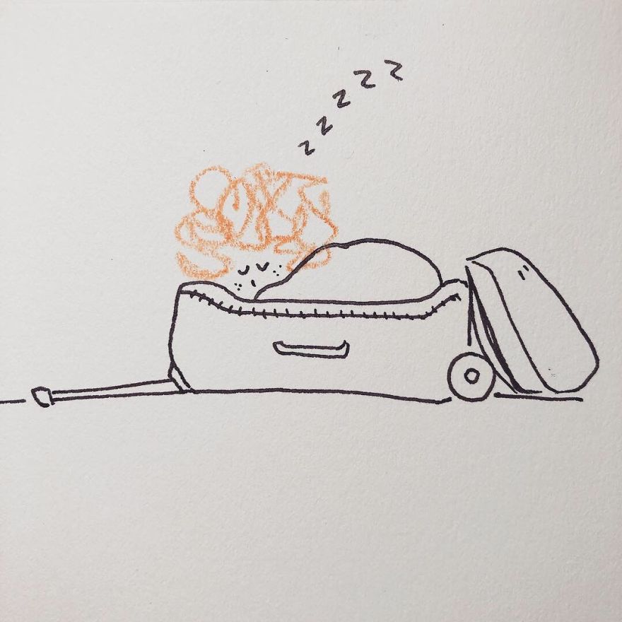 Airport Naps Are A Completely Different Kind Of Breed