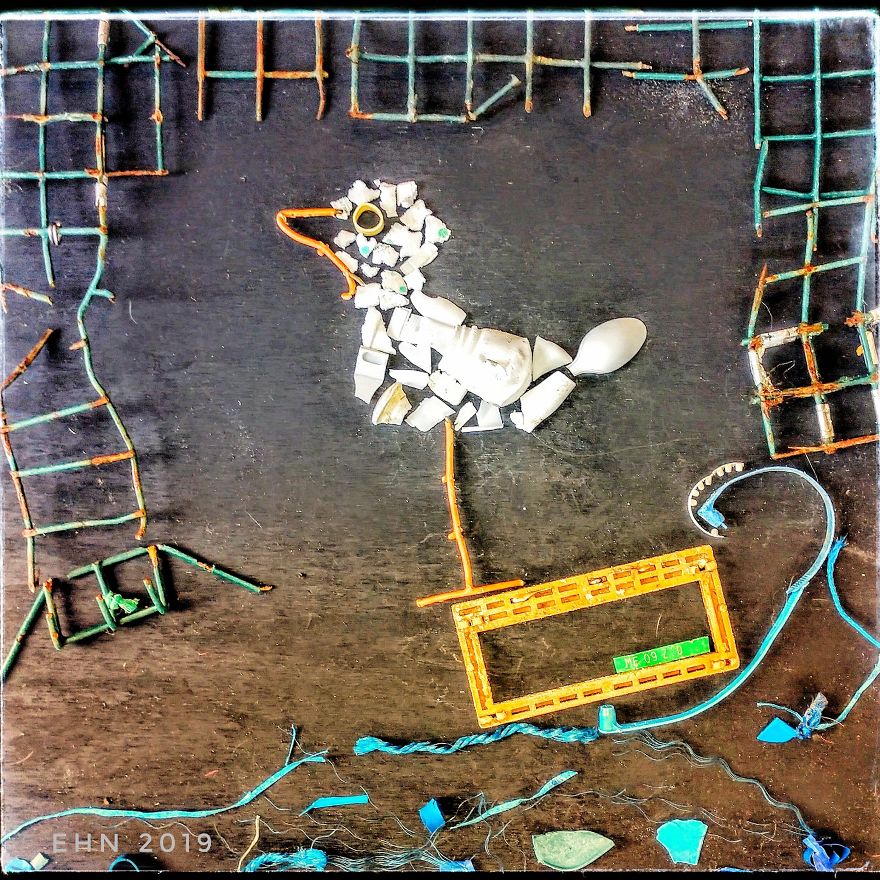 I Make Whimsical Art From Ocean Plastic Found On My Beach I Make Whimsical Art From Ocean Plastic Found On My Beach