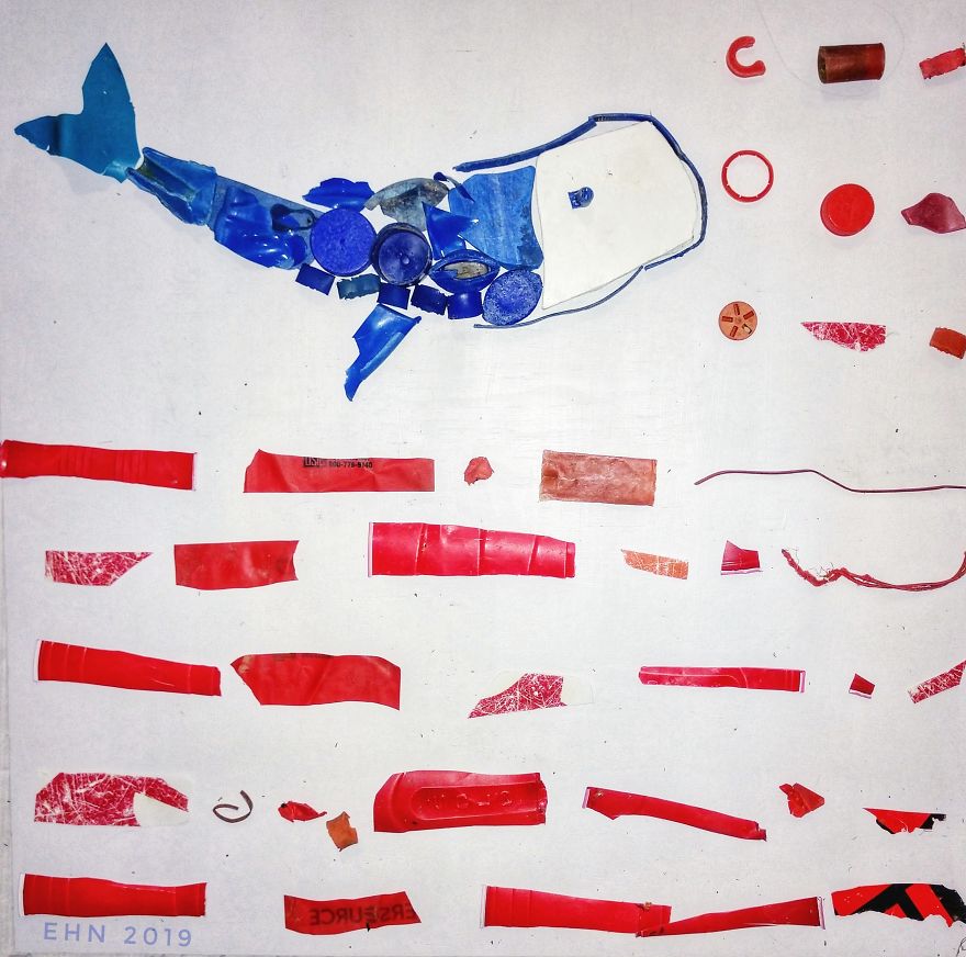 I Make Whimsical Art From Ocean Plastic Found On My Beach