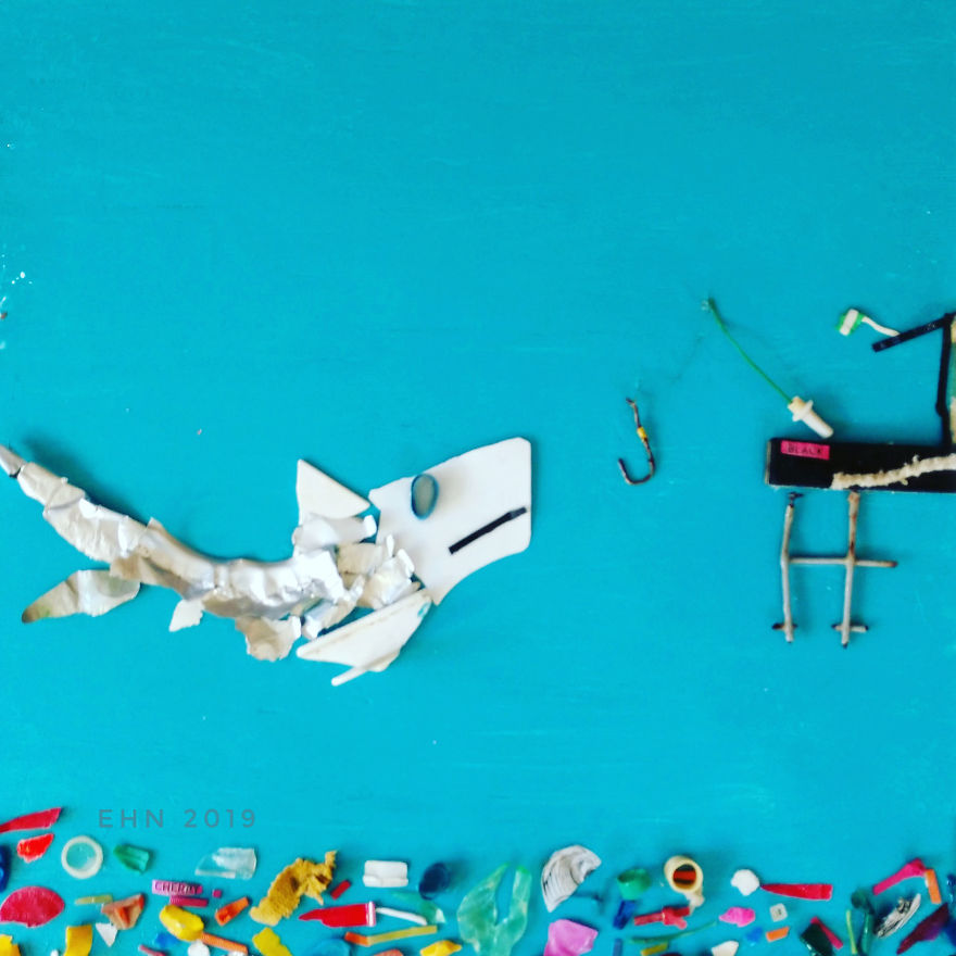 I Make Whimsical Art From Ocean Plastic Found On My Beach I Make Whimsical Art From Ocean Plastic Found On My Beach