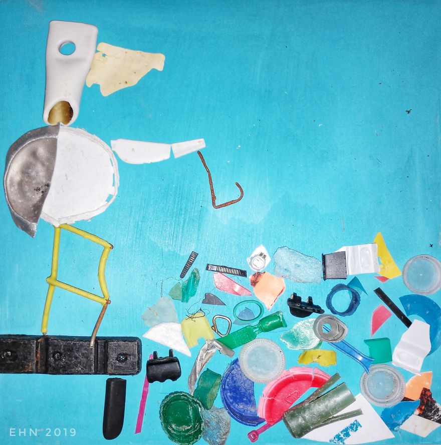 I Make Whimsical Art From Ocean Plastic Found On My Beach