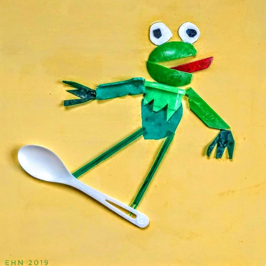 I Make Whimsical Art From Ocean Plastic Found On My Beach I Make Whimsical Art From Ocean Plastic Found On My Beach