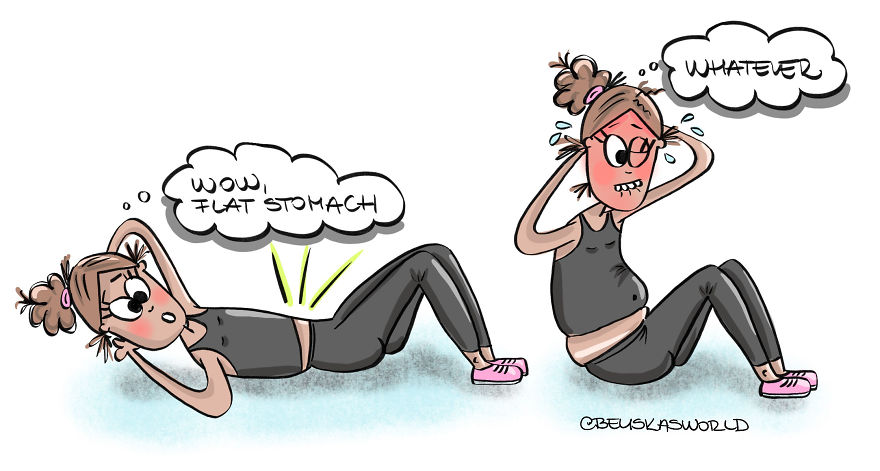 I Create Cute Illustrations About The Daily Small Struggles, Happy Moments And Everyday Situations Of A Hungarian Young Lady.