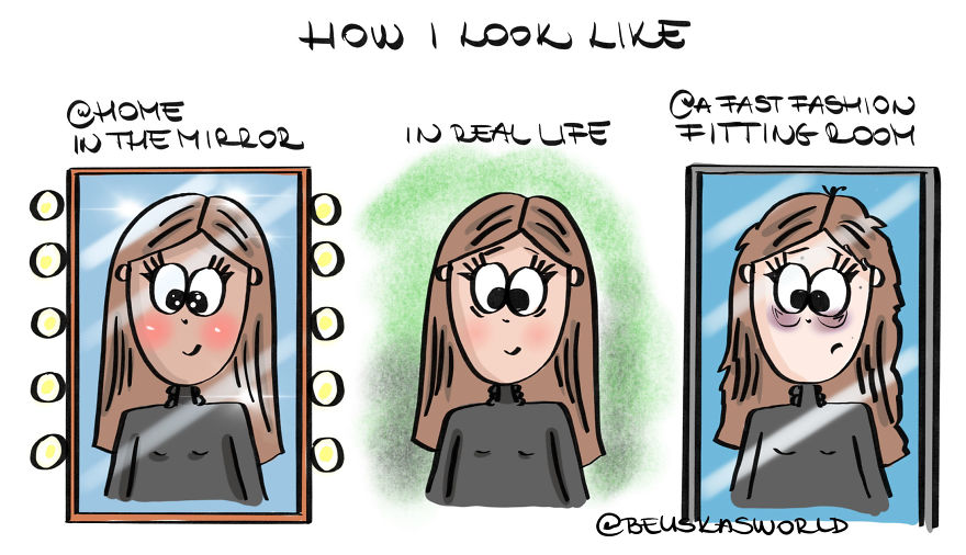 I Create Cute Illustrations About The Daily Small Struggles, Happy Moments And Everyday Situations Of A Hungarian Young Lady.