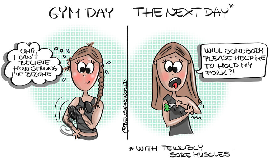 I Create Cute Illustrations About The Daily Small Struggles, Happy Moments And Everyday Situations Of A Hungarian Young Lady.