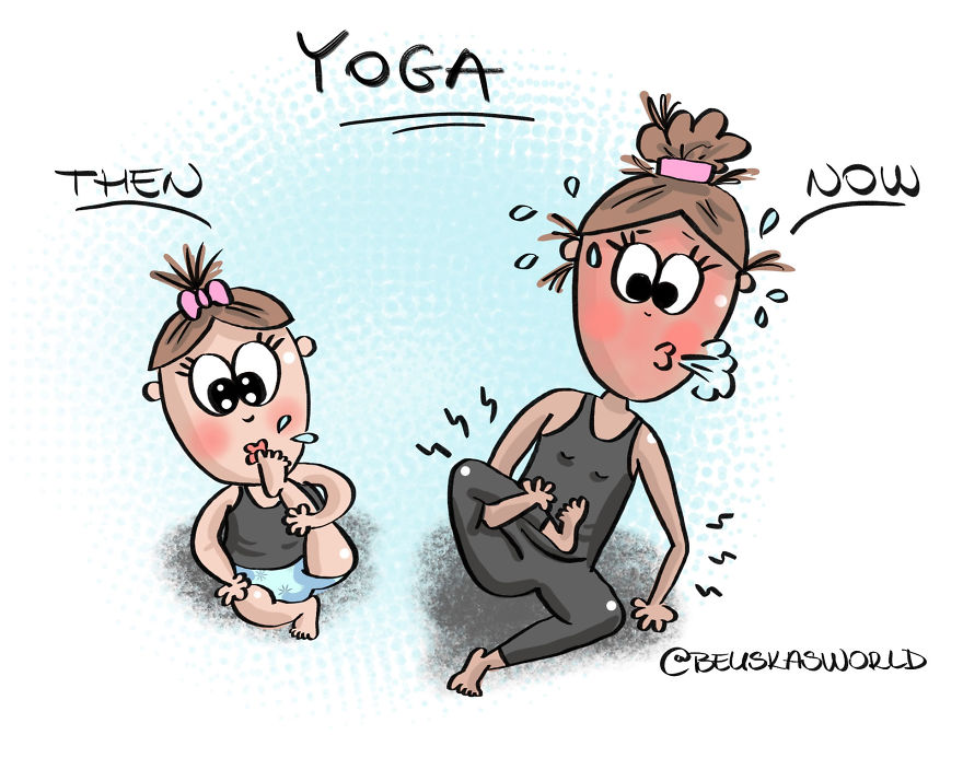 I Create Cute Illustrations About The Daily Small Struggles, Happy Moments And Everyday Situations Of A Hungarian Young Lady.