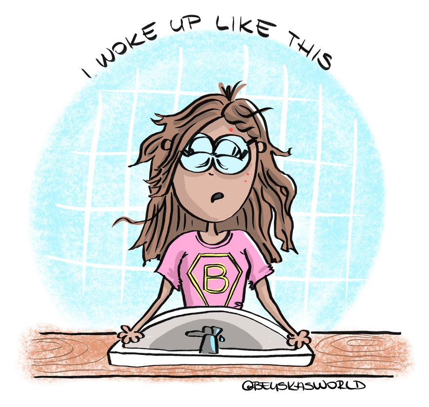 I Create Cute Illustrations About The Daily Small Struggles, Happy Moments And Everyday Situations Of A Hungarian Young Lady.