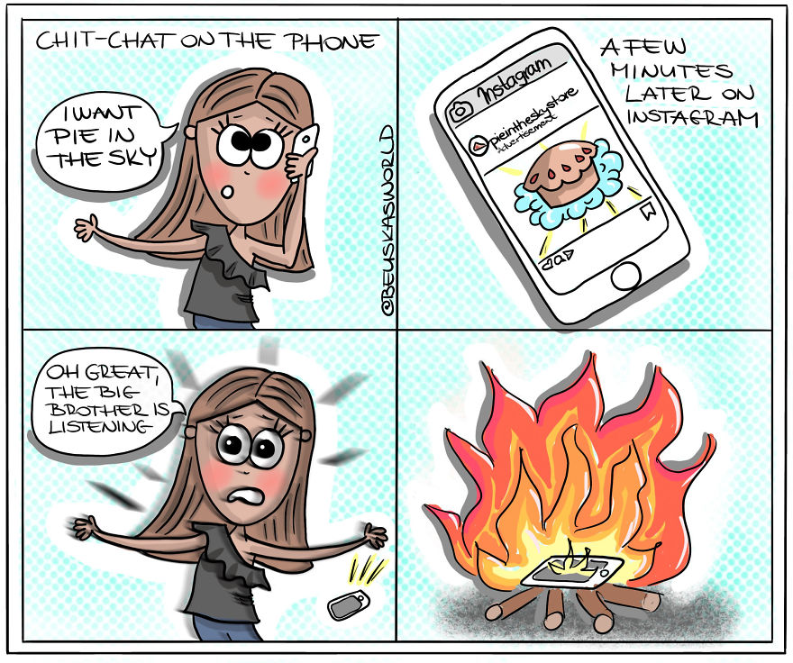 I Create Cute Illustrations About The Daily Small Struggles, Happy Moments And Everyday Situations Of A Hungarian Young Lady.