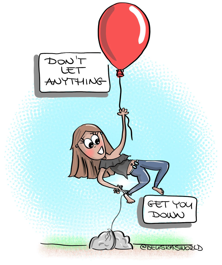 I Create Cute Illustrations About The Daily Small Struggles, Happy Moments And Everyday Situations Of A Hungarian Young Lady.