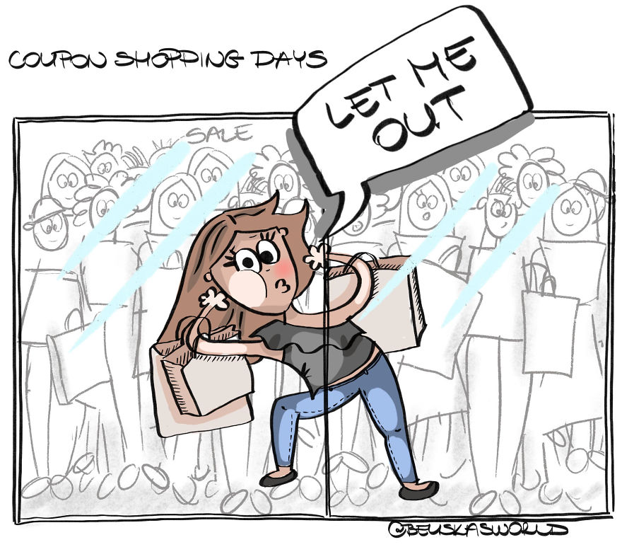 I Create Cute Illustrations About The Daily Small Struggles, Happy Moments And Everyday Situations Of A Hungarian Young Lady.