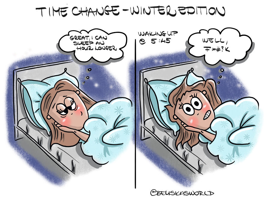 I Create Cute Illustrations About The Daily Small Struggles, Happy Moments And Everyday Situations Of A Hungarian Young Lady.