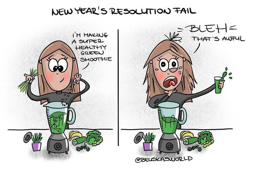 I Create Cute Illustrations About The Daily Small Struggles, Happy Moments And Everyday Situations Of A Hungarian Young Lady.