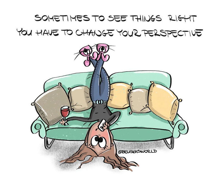 I Create Cute Illustrations About The Daily Small Struggles, Happy Moments And Everyday Situations Of A Hungarian Young Lady.