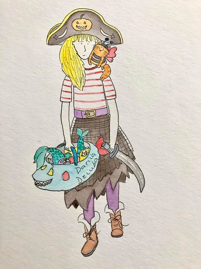 Mia Is Insisting On Us Going Trick Or Treating Together