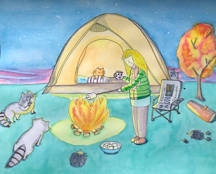 Camping In October Despite All The Cold