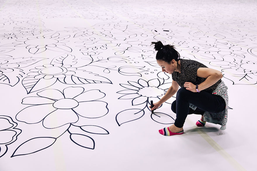 I Drew The World&rsquo;s Largest Picture In 12 Hours