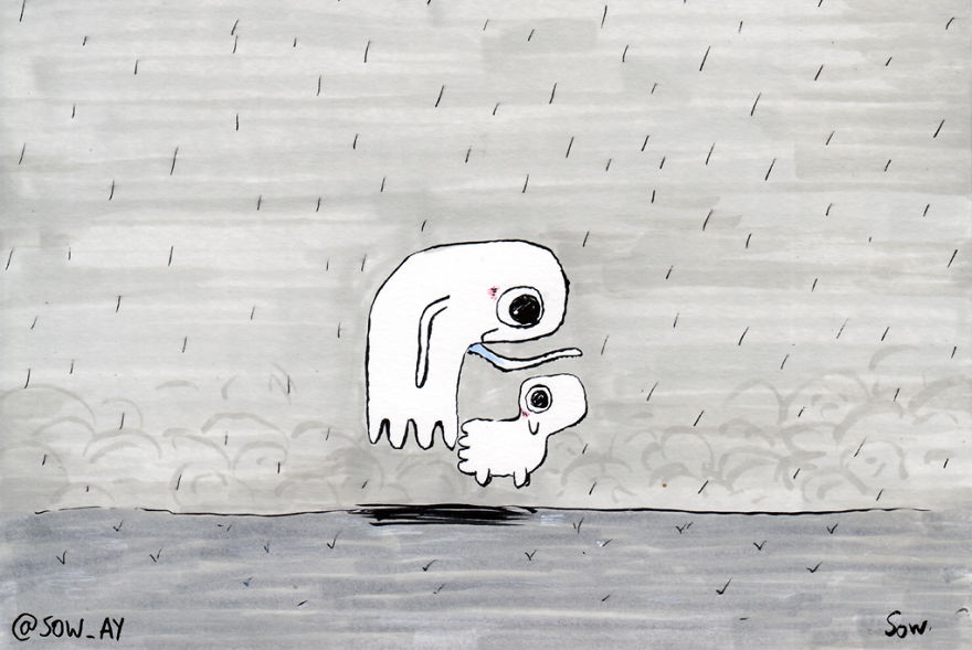 I Draw The Adventures Of A Little Ghost And His Cute Dog