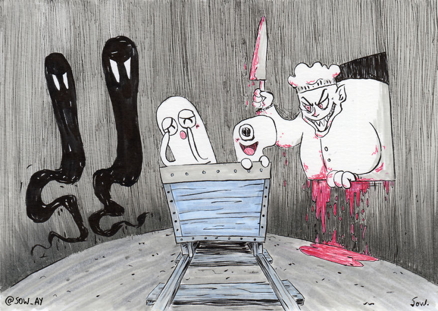 I Draw The Adventures Of A Little Ghost And His Cute Dog