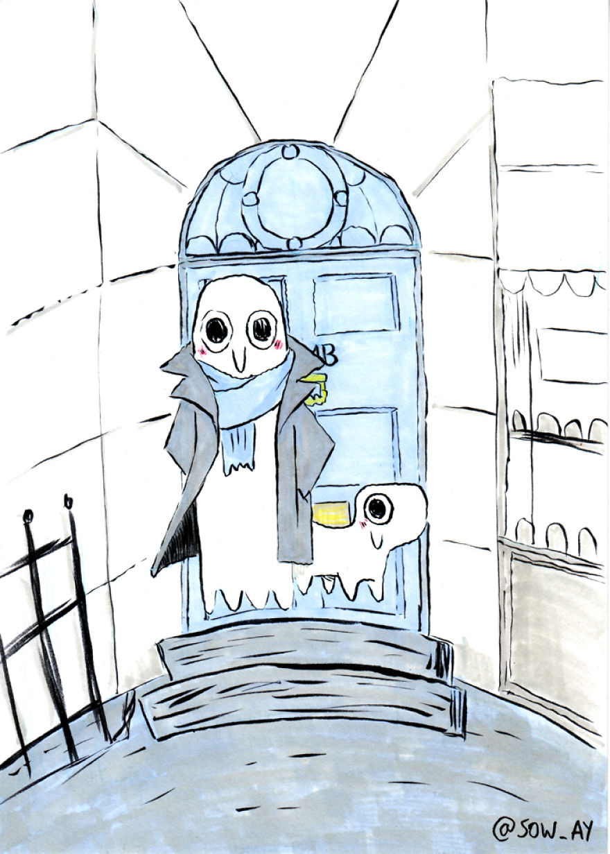 I Draw The Adventures Of A Little Ghost And His Cute Dog