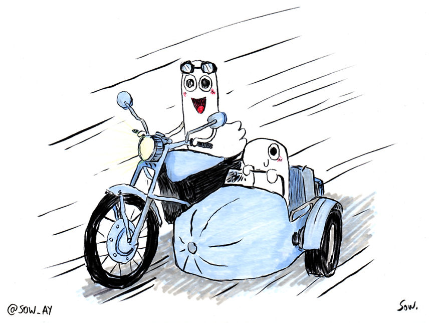 I Draw The Adventures Of A Little Ghost And His Cute Dog