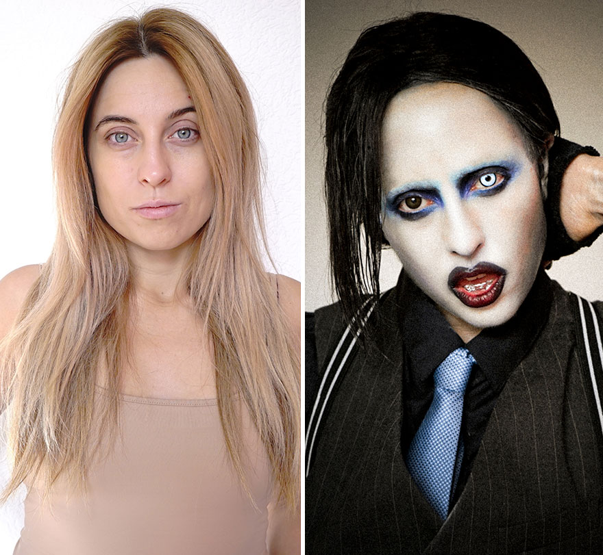 I Transformed Myself Into Celebrities With The Power Of Makeup