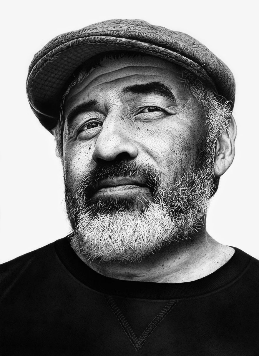 I Spent 145 Hours Drawing This Hyperrealistic Portrait With A Cheap Everyday Ballpoint Pen. I Spent 145 Hours Drawing This Hyperrealistic Portrait With A Cheap Everyday Ballpoint Pen.