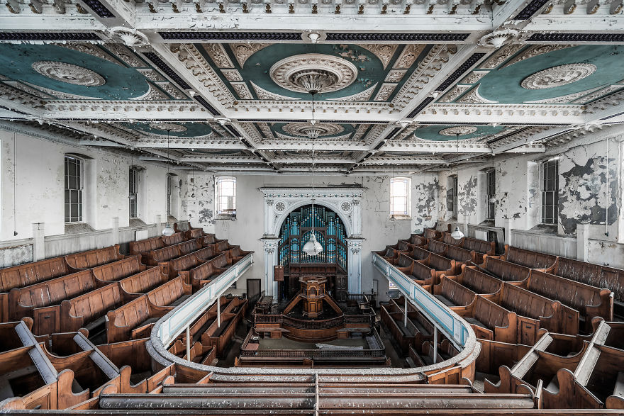 A Welsh Chapel With The Most Incredible Ceiling