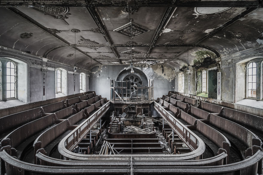 Welsh Chapel In Heavy Decay