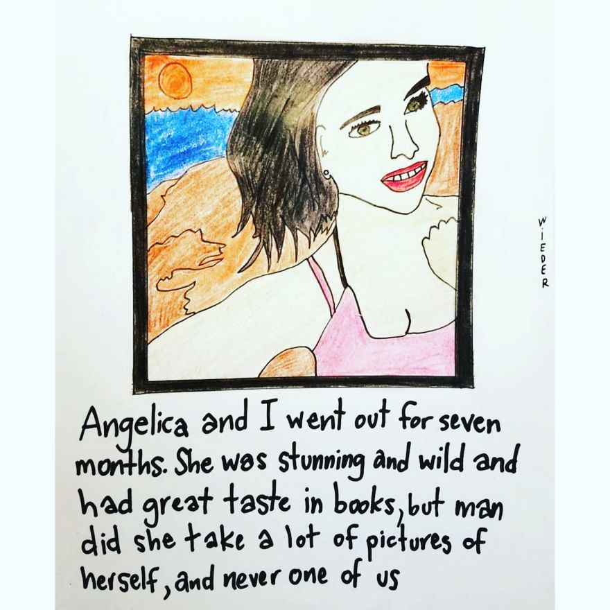 I Drew 16 Portraits Of My Ex-Girlfriends