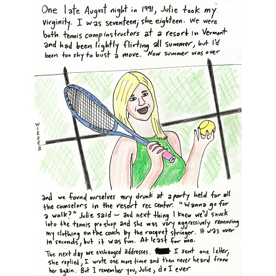 I Drew 16 Portraits Of My Ex-Girlfriends