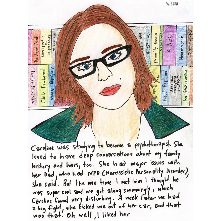 I Drew 16 Portraits Of My Ex-Girlfriends