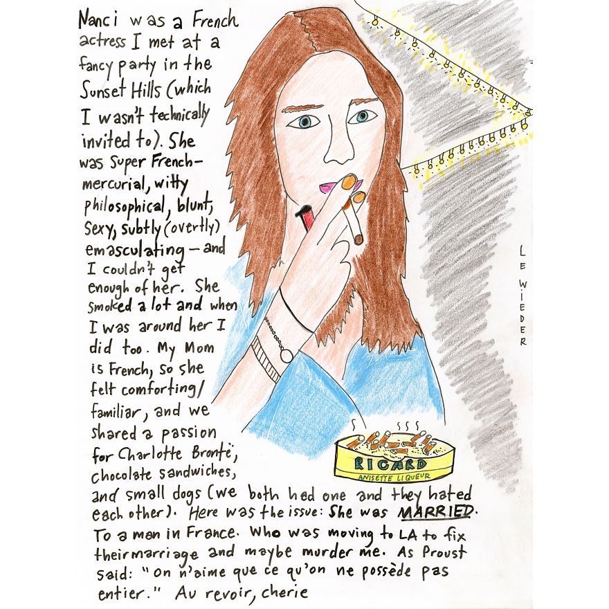 I Drew 16 Portraits Of My Ex-Girlfriends