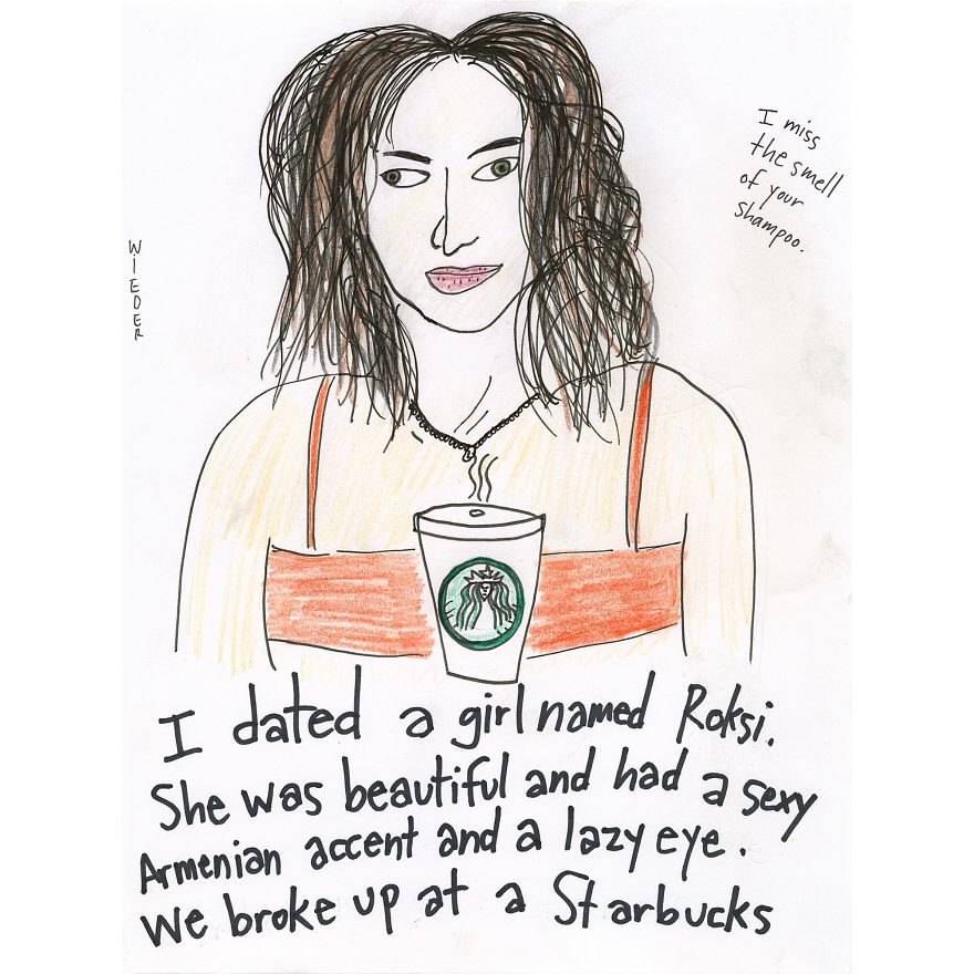 I Drew 16 Portraits Of My Ex-Girlfriends