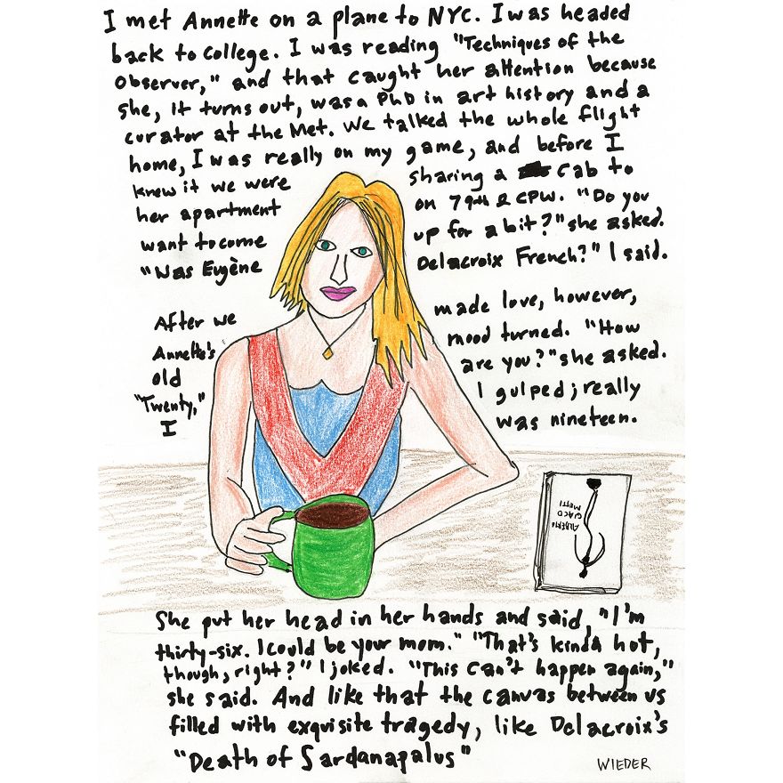 I Drew 16 Portraits Of My Ex-Girlfriends