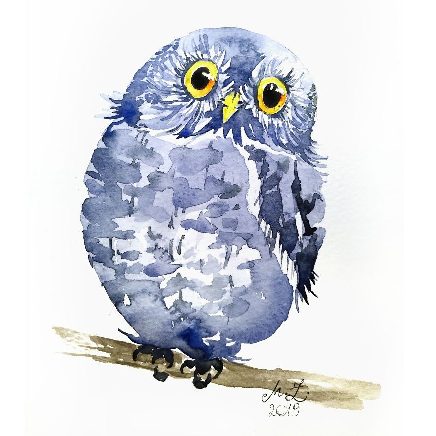 I Can't Stop Painting Owls (27 New Pics)