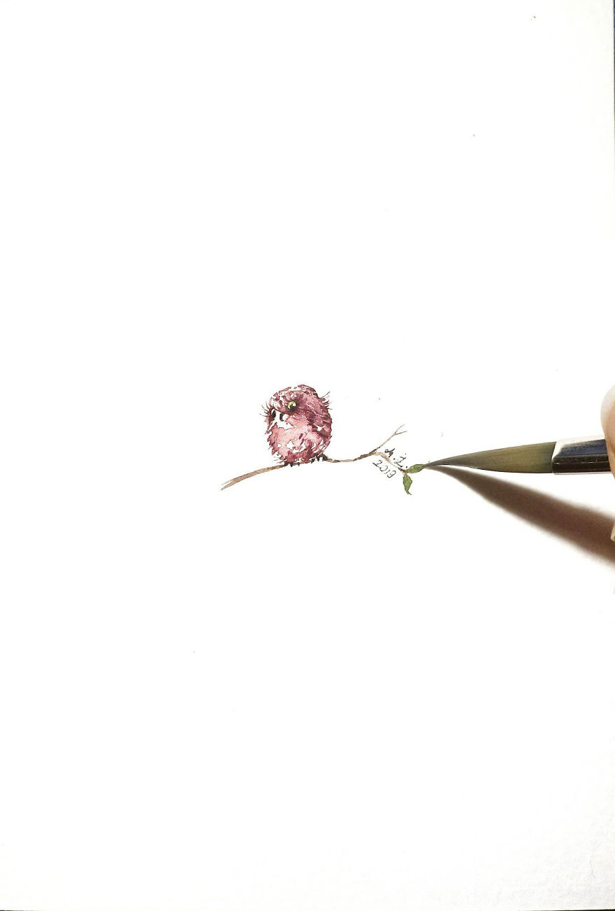 I Can't Stop Painting Owls (27 New Pics)