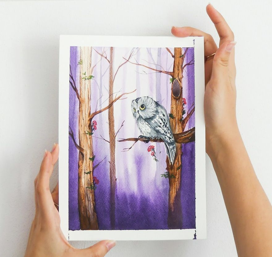 I Can't Stop Painting Owls (27 New Pics)