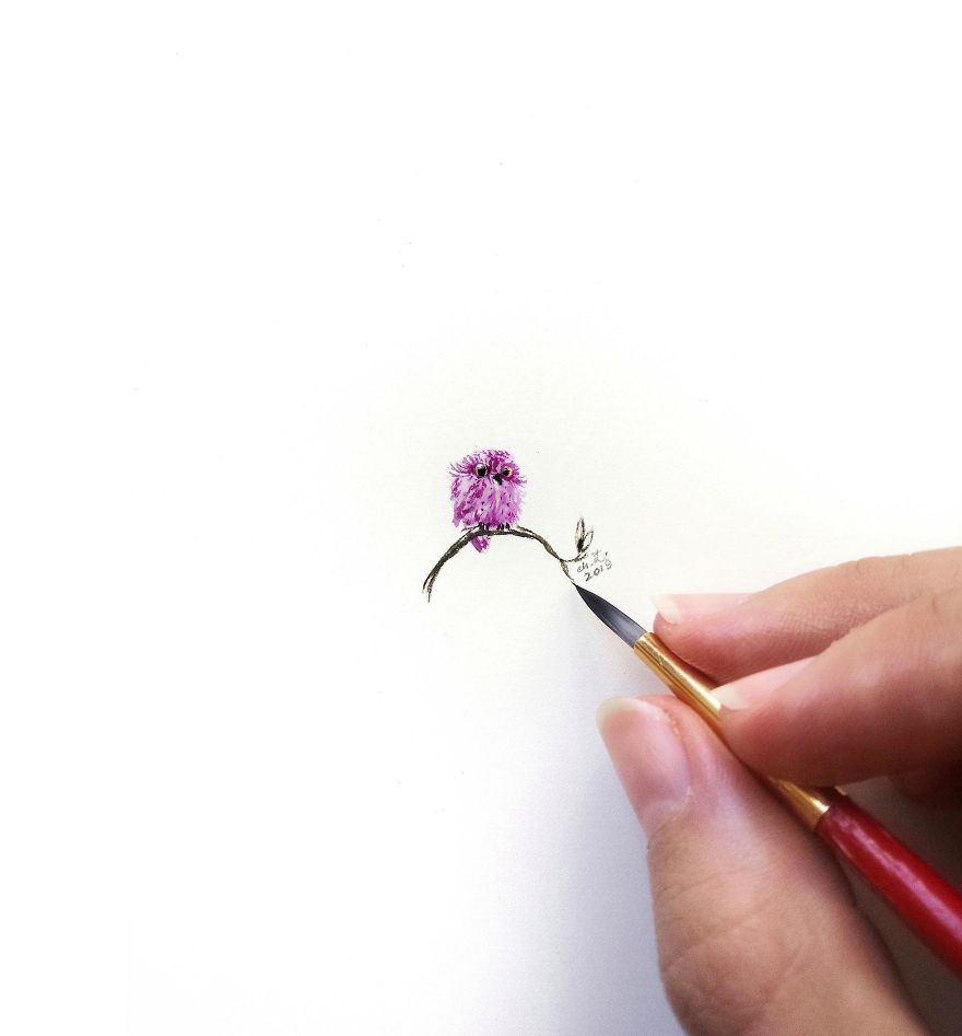 I Can't Stop Painting Owls (27 New Pics)