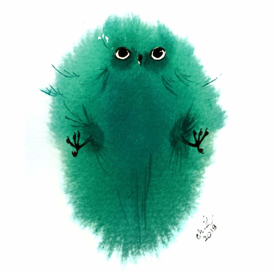 I Can't Stop Painting Owls (27 New Pics)