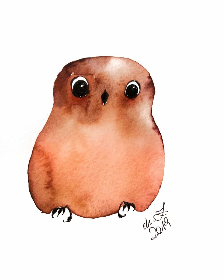 I Can't Stop Painting Owls (27 New Pics)