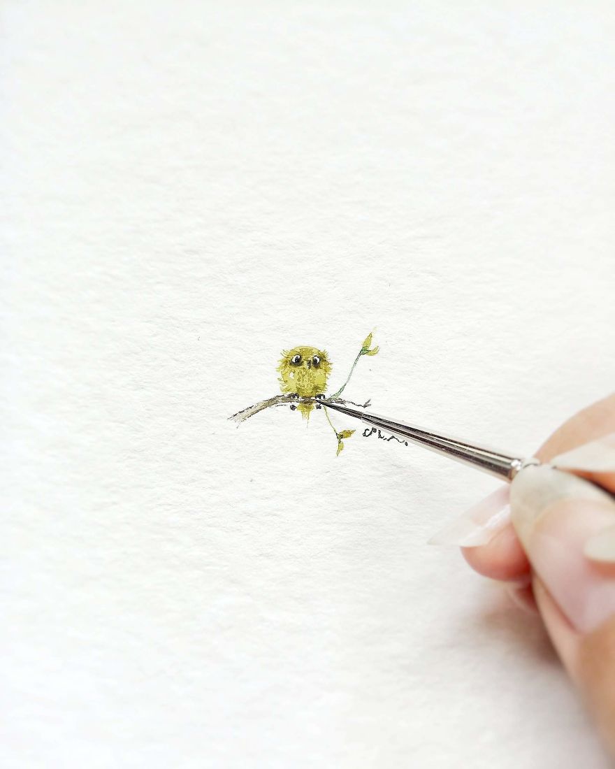 I Can't Stop Painting Owls (27 New Pics)