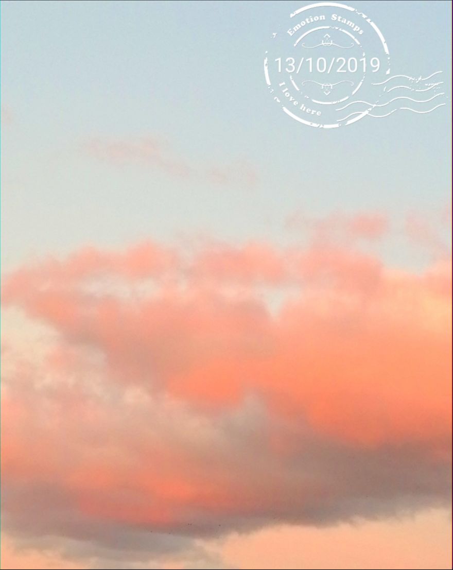 Clouds When They're Pink