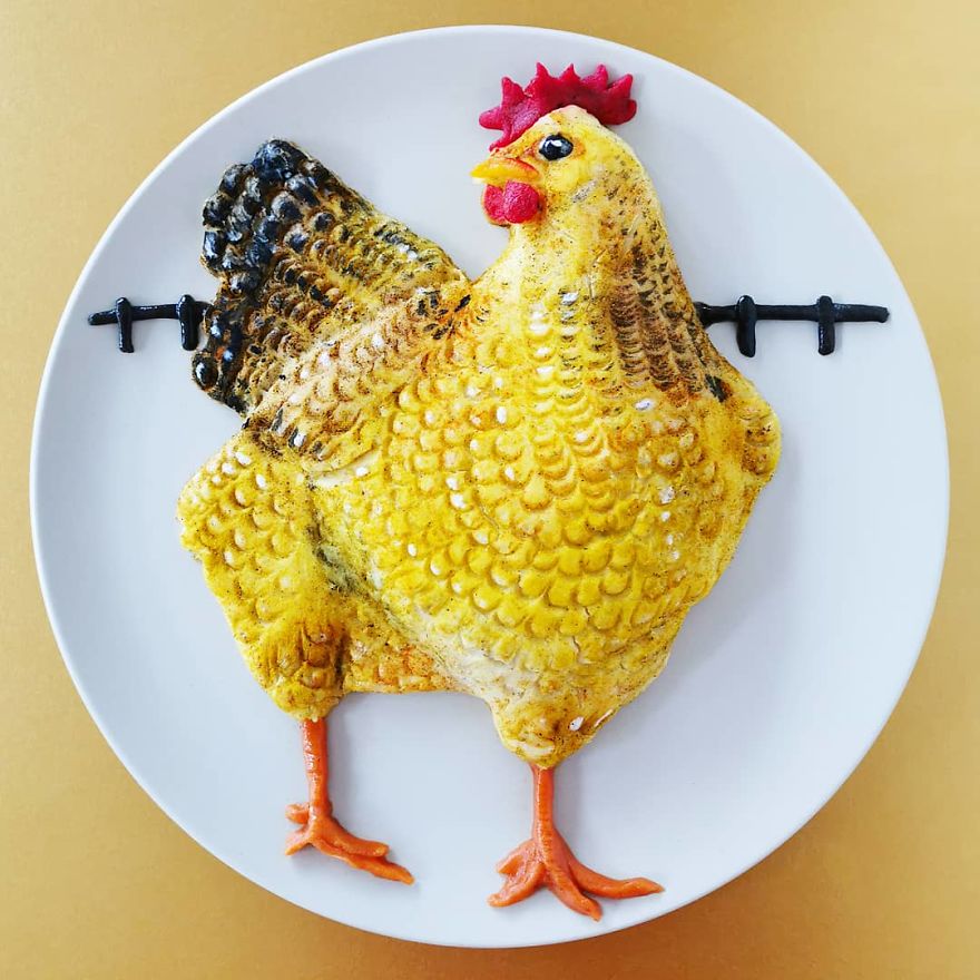 De Meal Pepper - Food Art