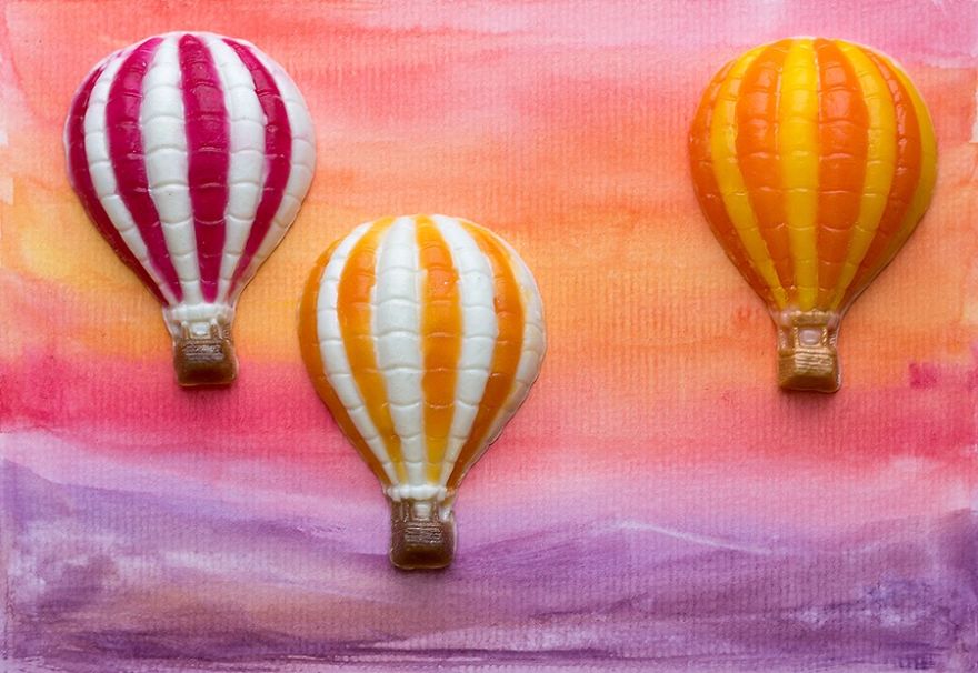 I've Combined Two Hobbies So Decorated Soap Became A Part Of Watercolor Painting