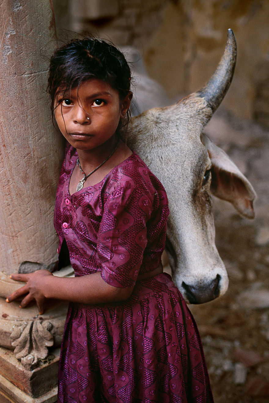 The Special Bond Between Humans And Animals Portrayed By Steve Mccurry