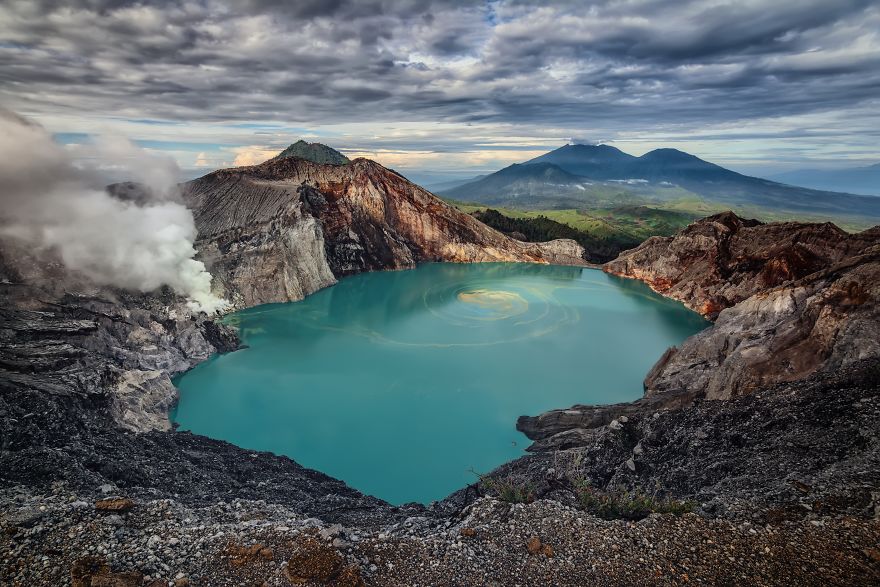 Ijen Blue Crater